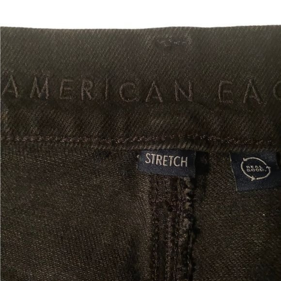 American Eagle AE Women’s Curvy Straight Stretch Jeans Plus Size 20 Baggy Y2K - Picture 6 of 10